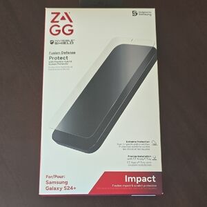 Fusion Defense Screen Protector for Samsung Galaxy S24+ - Bl